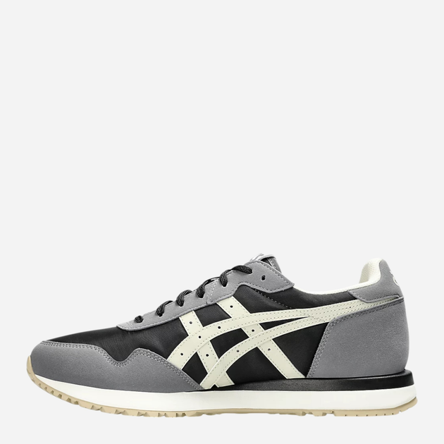 Buty sportowe damskie ASICS Tiger Runner II 1203A293-001 37 (6US) 23 cm Czarny/Szary (4550457741286) - obraz 3