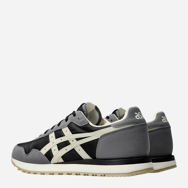Buty sportowe damskie ASICS Tiger Runner II 1203A293-001 37.5 (6.5US) 23.5 cm Czarny/Szary (4550457741323) - obraz 4