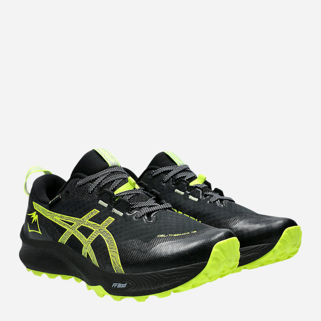 Чоловічі кросівки для бігу з мембраною ASICS Gel-Trabuco 12 GTX 1011B801-003 41.5 (8US) 26 см Чорні (4550457737685) - зображення 2