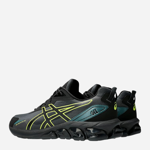 Buty sportowe męskie ASICS Gel-Quantum 1201A993-004 42.5 (9US) 27 cm Czarny/Limonkowy (4550457686341) - obraz 4