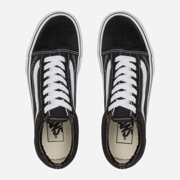 Чоловічі кеди низькі Vans Old Skool VN000D3HY28 42 Чорні (700053803923) - зображення 7