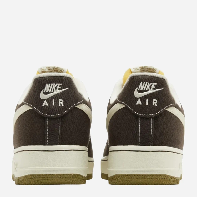 Чоловічі кеди низькі Nike Air Force 1 '07 CI9349-201 45 Коричневі (196976564261) - зображення 4