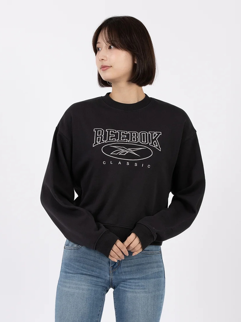 Світшот жіночий Reebok Ae Crew 100205213 2XS Чорний від Rozetka на платформі USKIDKA Акція на Світшот жіночий Reebok Ae Crew 100205213 2XS Чорний від Rozetka