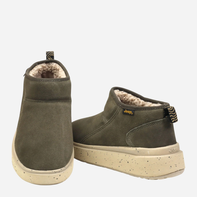 Śniegowce mukluki damskie Jeep JL42590A-020 39 (6UK) 26.3 cm Khaki (8050246380574) - obraz 4