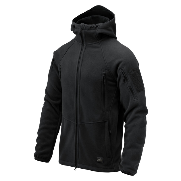 Флісова кофта Helikon-Tex Patriot Mk2 Hybrid Fleece Black XXL - изображение 1