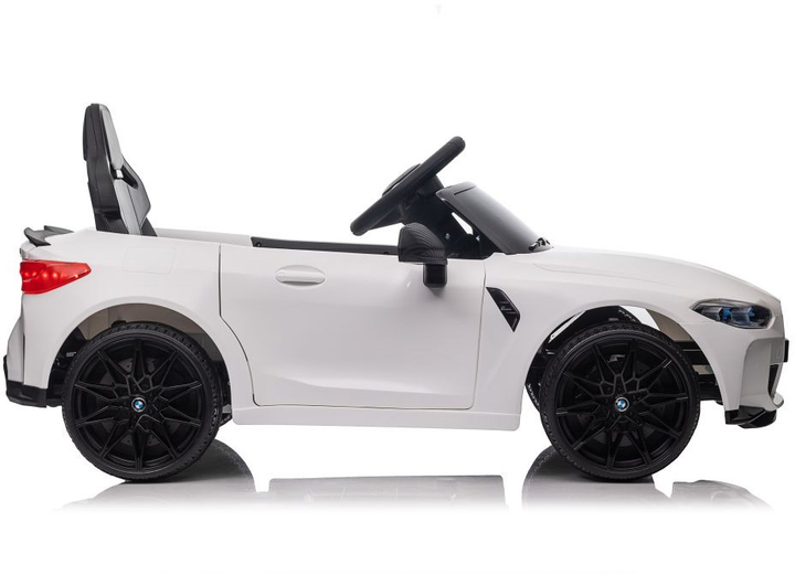 Samochód elektryczny dla dzieci LEAN Toys BMW M4 Biały (5905884456279) - obraz 4