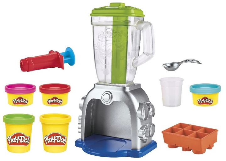 Zestaw kreatywny Hasbro Play-Doh Blender do smoothie F9142 (5010996216557) - obraz 3