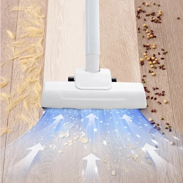 Аккумуляторный пылесос без мешка Vacuum Cleaner 2000mAh 120 Вт беспроводной, вертикальный - изображение 8