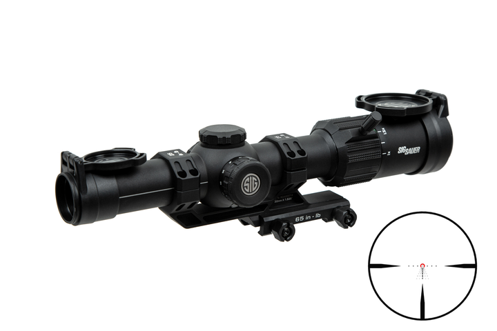 Прицел оптический SIG Optics TANGO MSR 1-6X24MM, 30MM, SFP. Сетка MSR BDC6 с подсветкой - изображение 1