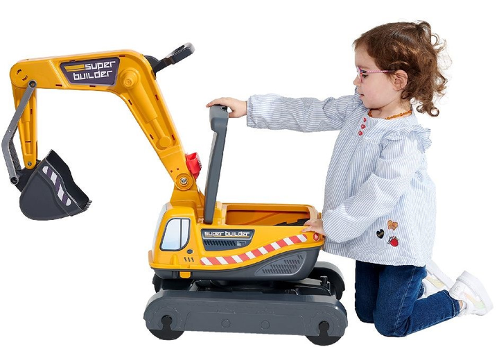 Jeździk Falk Koparka Super Builder (3016200001003) - obraz 6