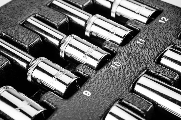 Набір головок NEO Tools довгі 1/2" 14 шт 84-243 (5907558424409) - зображення 5