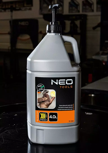 Паста для миття рук NEO Tools 4 л 10-406 Yellow (5907558467208) - зображення 5
