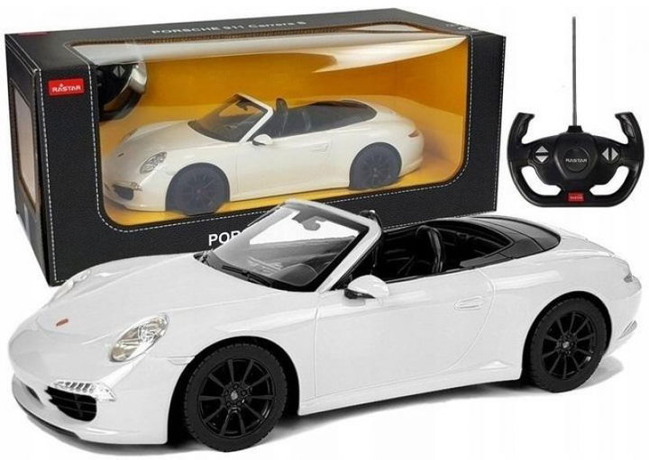 Машинка на радіокеруванні Rastar Porsche 911 Carrera S (5901384732998) - зображення 1