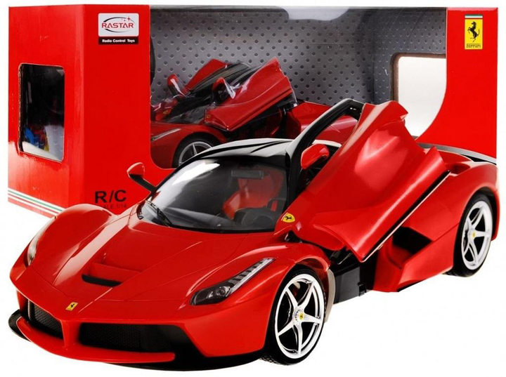 Samochód zdalnie sterowany Rastar Ferrari 34 cm (5901384730956) - obraz 1