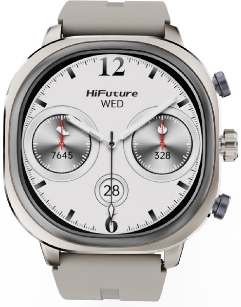 Смарт-часы HiFuture Aix Lite Silver (aixlite.champagnegold) - изображение 2