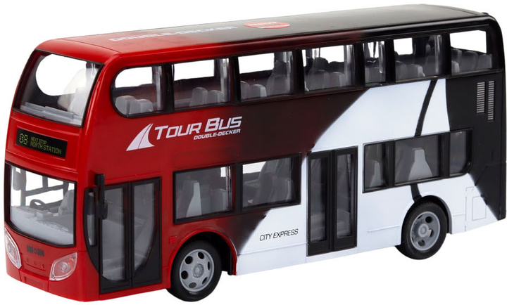 Autobus dwupiętrowy zdalnie sterowany LEAN Toys (5905991004769) - obraz 3