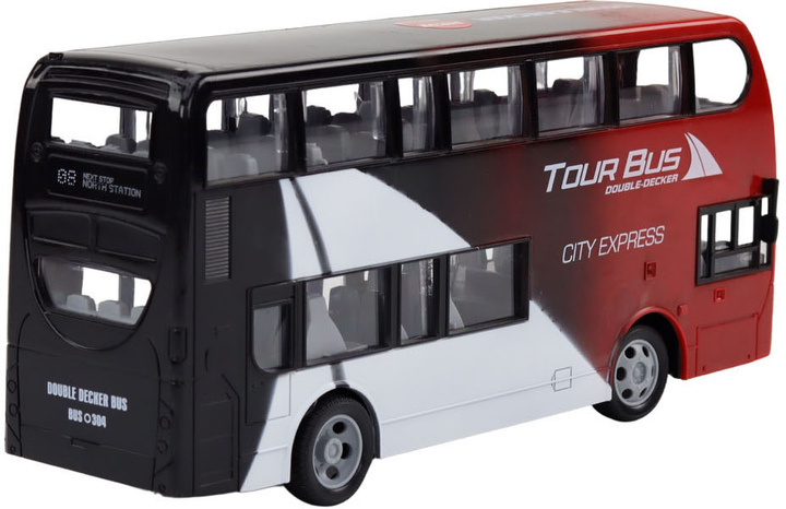 Autobus dwupiętrowy zdalnie sterowany LEAN Toys (5905991004769) - obraz 4
