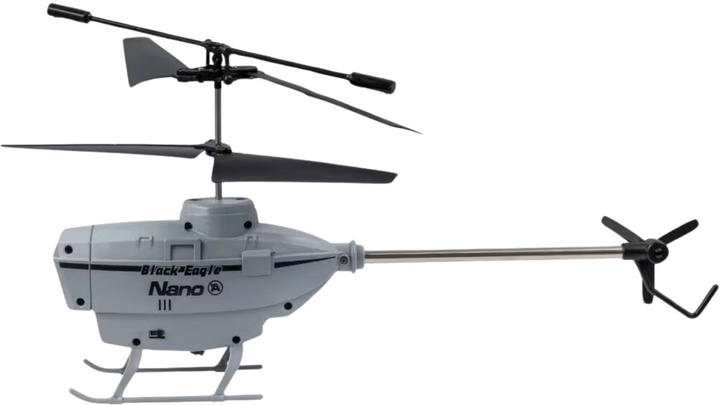 Helikopter zdalnie sterowany Maksik Technologia żyroskopowa Szary (6920179490423) - obraz 3