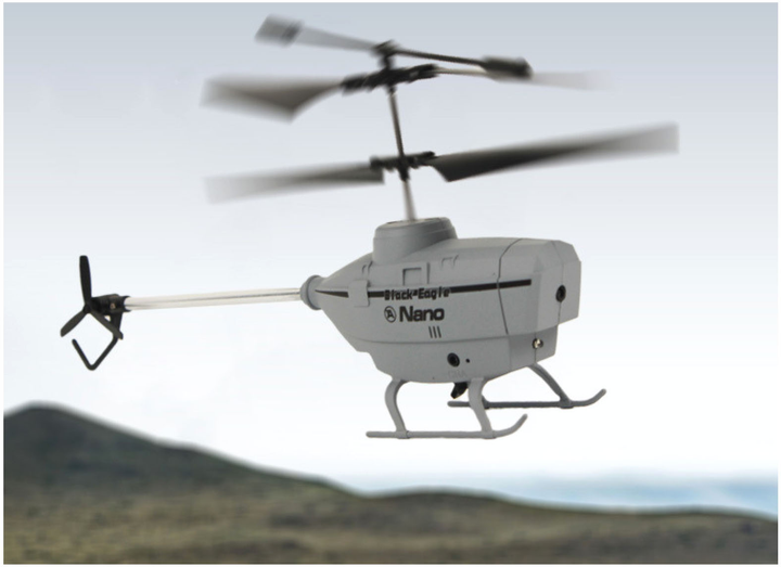 Helikopter zdalnie sterowany Maksik Technologia żyroskopowa Szary (6920179490423) - obraz 6