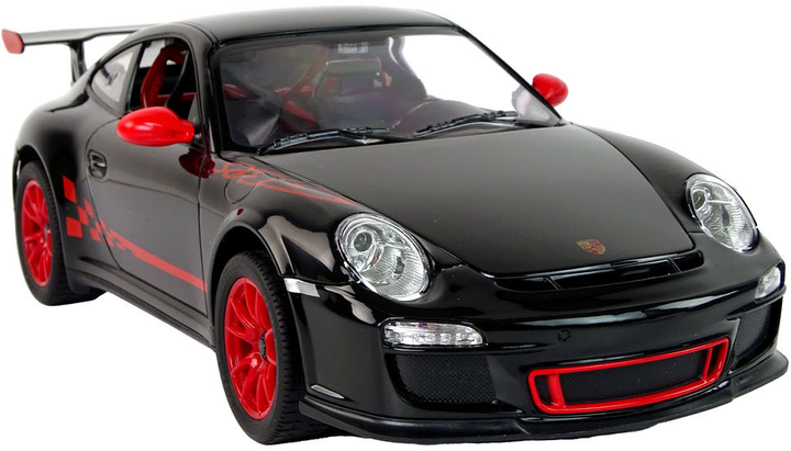 Машинка на радіокеруванні LEAN Toys Porsche 911 GT3 RS 1:14 Rastar Чорний (5905515356480) - зображення 5