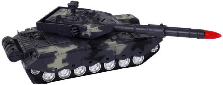 Czołg zdalnie sterowany LEAN Toys Military Vehicle Moro Szary (5905884452356) - obraz 3