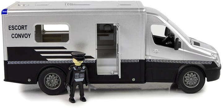 Konwój security zdalnie sterowany LEAN Toys Security Convoy Bank Car (5905323210509) - obraz 3