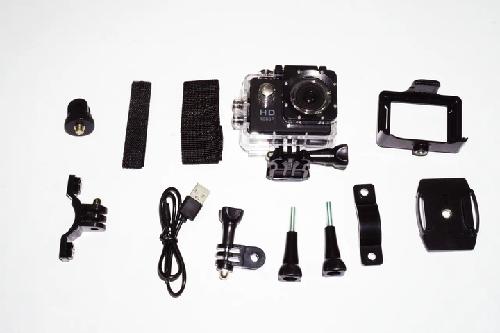 Екшн камера спортивна Action Camera Full HD AA7 - Фото 5 Екшн камера спортивна Action Camera Full HD AA7 - изображение 5