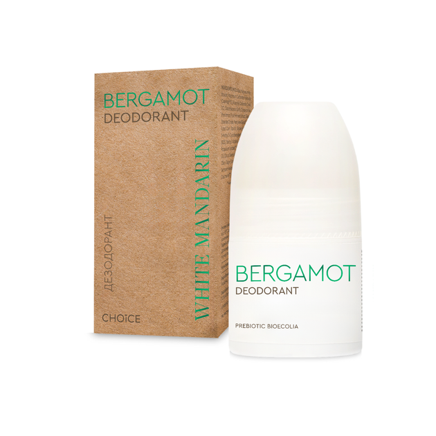 Натуральный дезодорант Bergamot White Mandarin 50 мл 99101209101 - Фото 1 Натуральный дезодорант Bergamot White Mandarin 50 мл 99101209101 - изображение 1