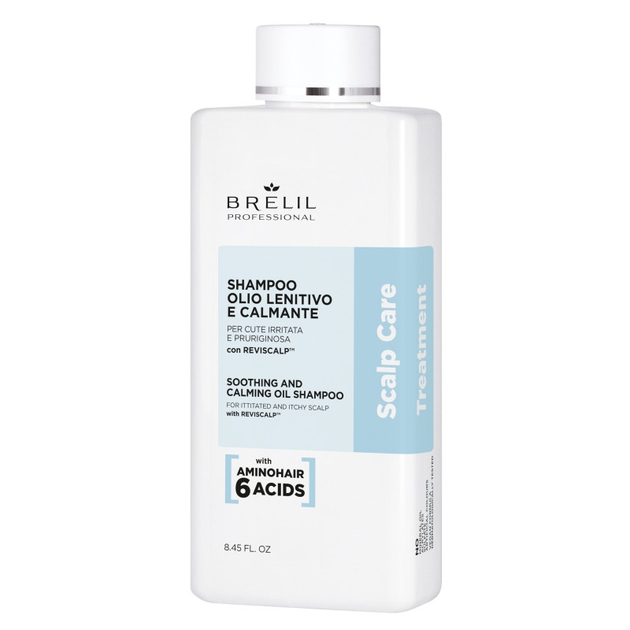 Шампунь маслянистий Brelil Soothing and calming oil Shampoo Scalp Care 250 мл - Фото 1 Шампунь маслянистий Brelil Soothing and calming oil Shampoo Scalp Care 250 мл - зображення 1