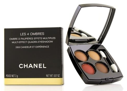 Тени для век Chanel Les 4 Ombres 268 Candeur Et Experience 2g - Фото 2 Тени для век Chanel Les 4 Ombres 268 Candeur Et Experience 2g - изображение 2
