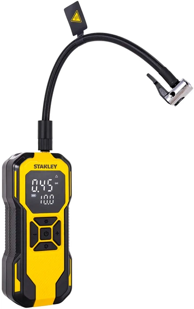 Pompa samochodowa Stanley z funkcją powerbank 2 w 1 10 bar 12 V SXIF0101 (6921183004569) - obraz 2