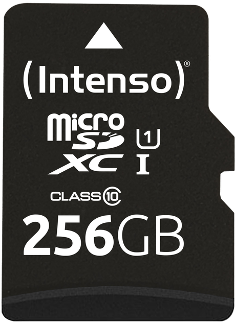 Karta pamięci Intenso microSDXC UHS-I Performance Class 10 256GB + adapter SD (3424492) - obraz 2