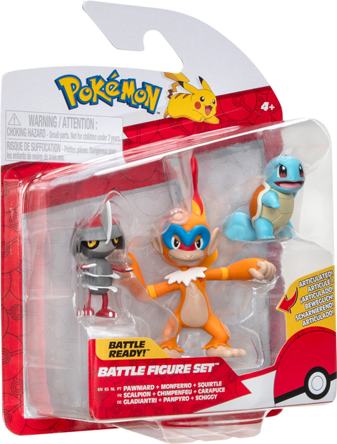 Figurki do gier Pokemon Battle Figure Pawnirad Squirtle (0191726481379) - obraz 1