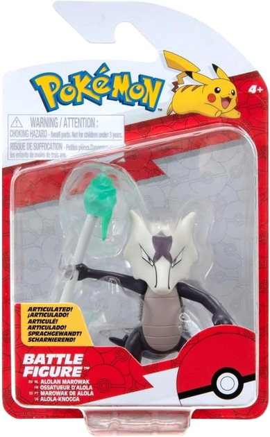 Figurki do gier Pokemon Battle Figure Alolan Marowak (0191726480952) - obraz 1