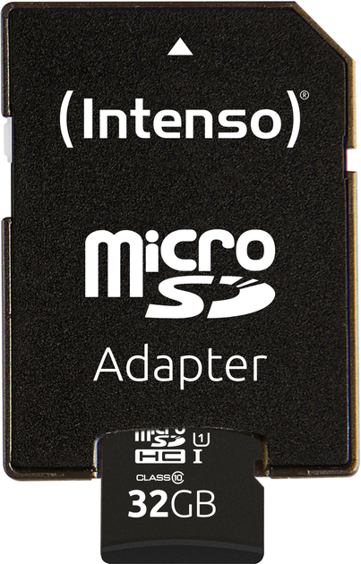 Karta pamięci Intenso microSDHC UHS-I Premium Class 10 32GB + adapter SD (3423480) - obraz 3