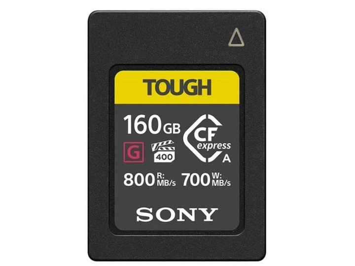 Карта пам'яті Sony CFexpress Type A 160GB R800/W700 Tough CEAG160T.SYM - Фото 1 Карта пам'яті Sony CFexpress Type A 160GB R800/W700 Tough CEAG160T.SYM - зображення 1