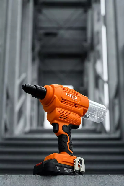 Nitownica NEO Tools 18 V E+ bez akumulatora 04-617 (5907558496000) - obraz 6