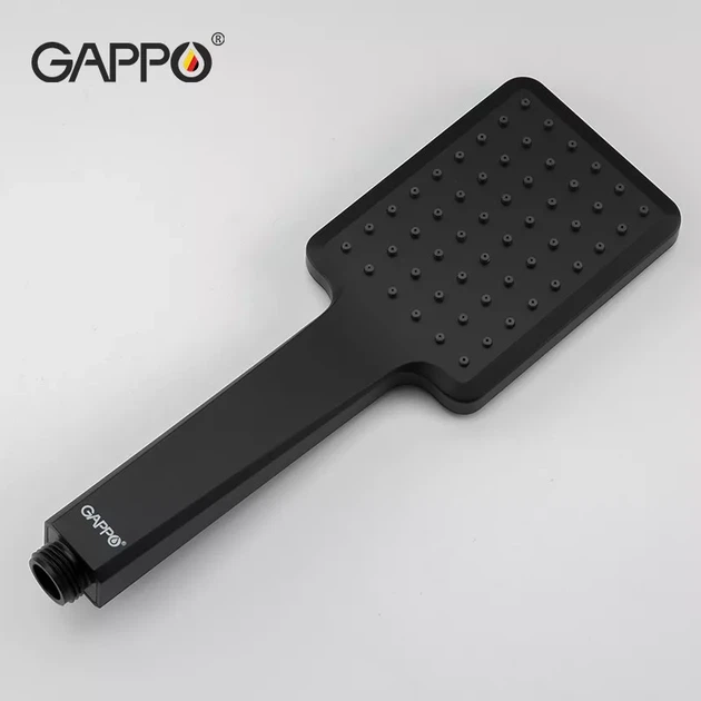 Змішувач для ванни GAPPO G3207-6, чорний G3207-6 - изображение 3