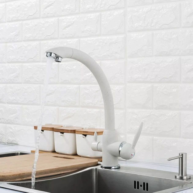 Смеситель для кухни с подключением к фильтру FRAP F4399-8 - изображение 2