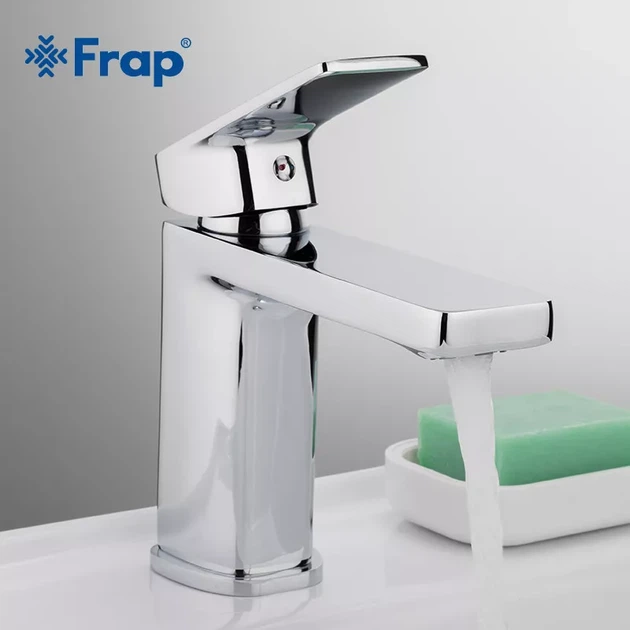 Змішувач для умивальника Frap F1046, хром F1046 - зображення 5