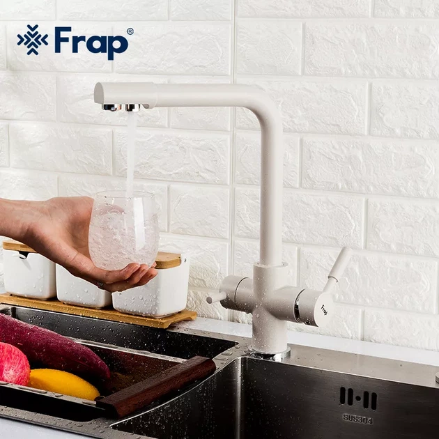Смеситель для кухни с подключением к фильтру FRAP F4352-24 - изображение 3
