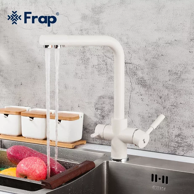 Смеситель для кухни с подключением к фильтру FRAP F4352-24 - изображение 4