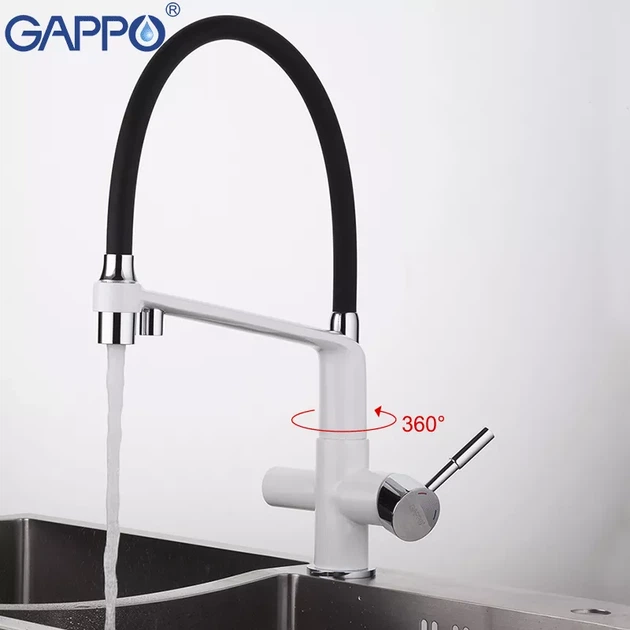 Смеситель для кухни с подключением к фильтру GAPPO G4398-9 - изображение 2