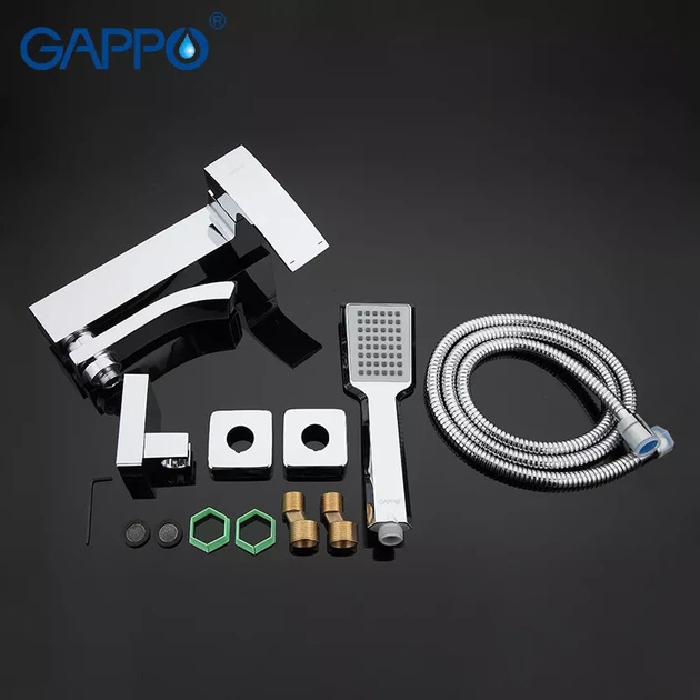 Змішувач для ванни GAPPO G3207, хром G3207 - зображення 4