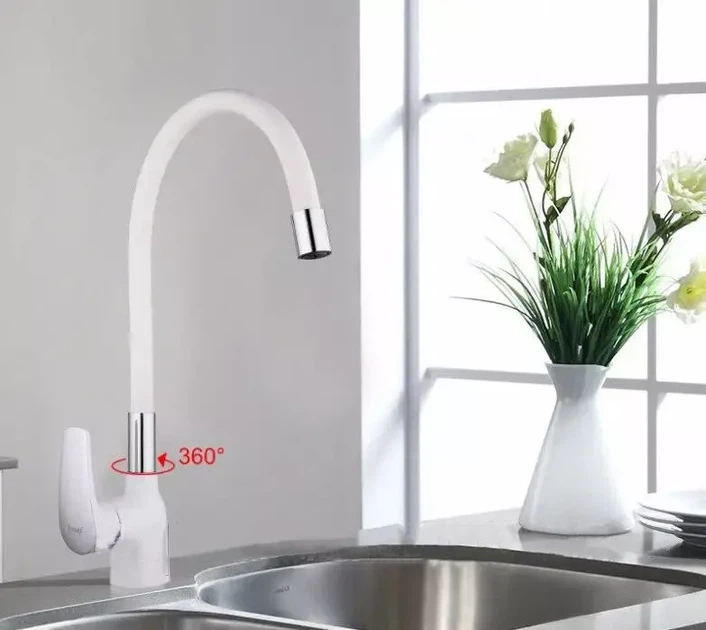 Смеситель для кухни с гибким изливом FRAP F4453-03 - изображение 3