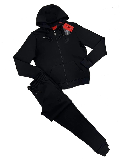 Костюм утепленный спортивный мужской HUGO HB-26000 Black M – Брендовая ...