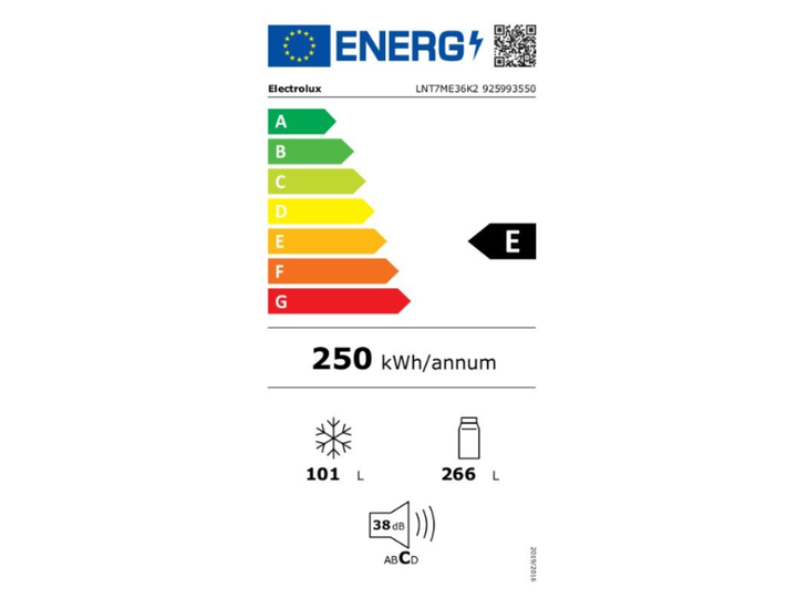 Холодильник з морозильною камерою Electrolux LNT7ME36K2 - изображение 6