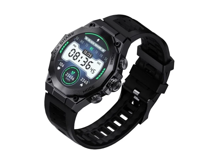 Смарт-часи Xiaomi Black Shark S1 Pro Black - Фото 2 Смарт-часи Xiaomi Black Shark S1 Pro Black - зображення 2