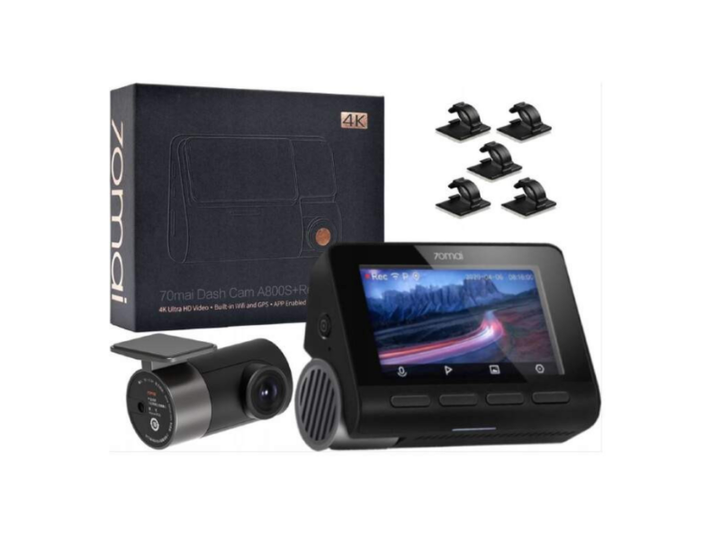 Автомобільний відеореєстратор Xiaomi 70mai Dash Cam A800s + Midrive RC06 - изображение 7