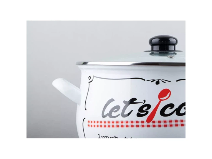 Каструля GUSTO Lets cook 18 см 3.1 л (GT-T-118-LCW) - Фото 2 Каструля GUSTO Lets cook 18 см 3.1 л (GT-T-118-LCW) - изображение 2